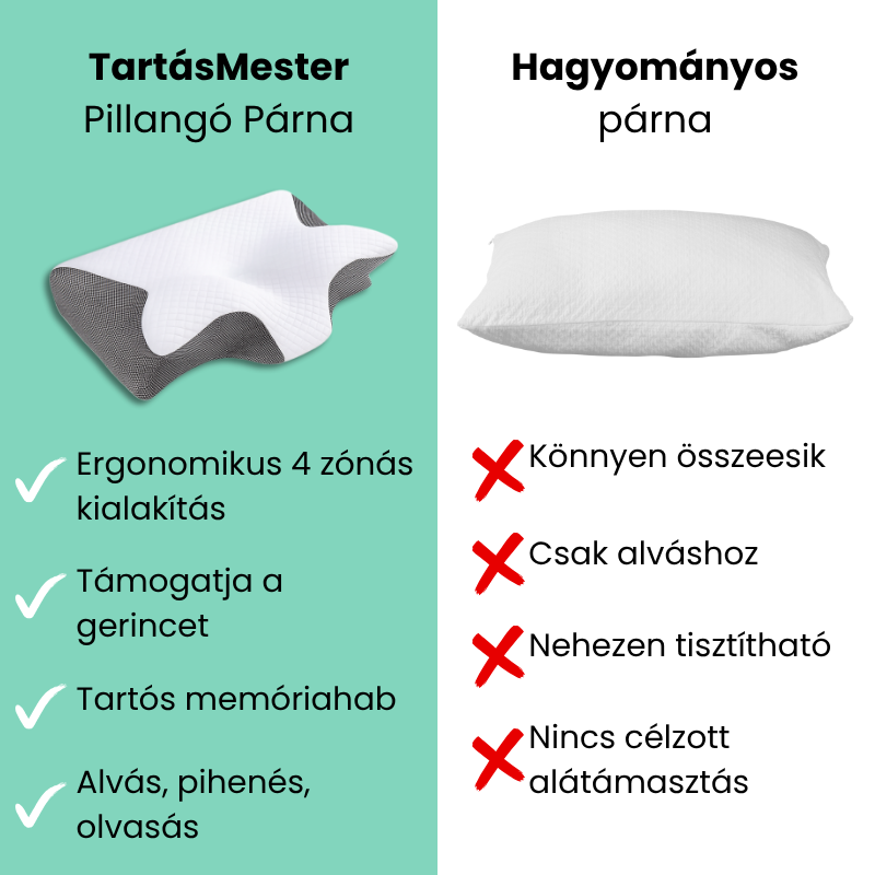 Tartásjavító Pillangó Párna