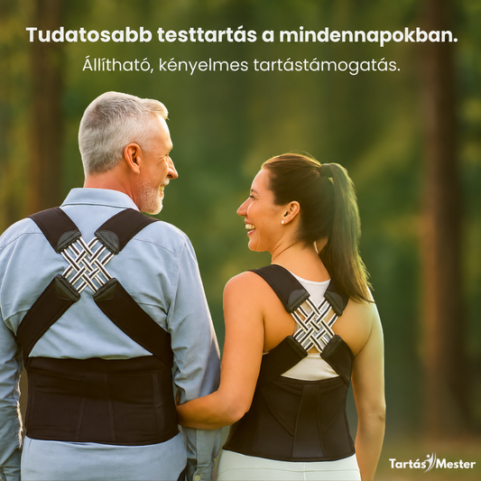 A helyes testtartás támogatására tervezett hátkorrektor