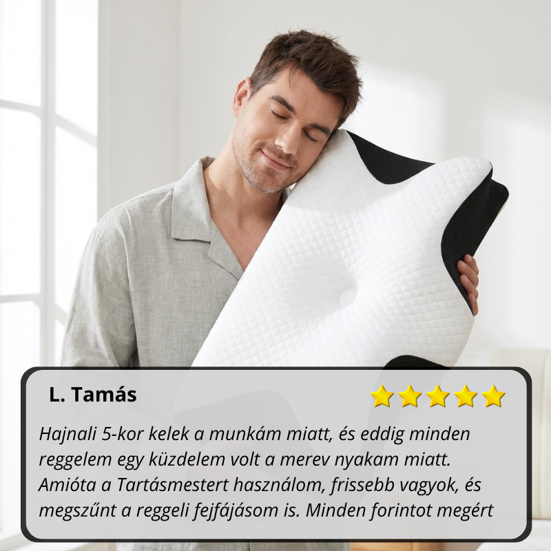 A mélyebb, pihentető alváshoz tervezett párna